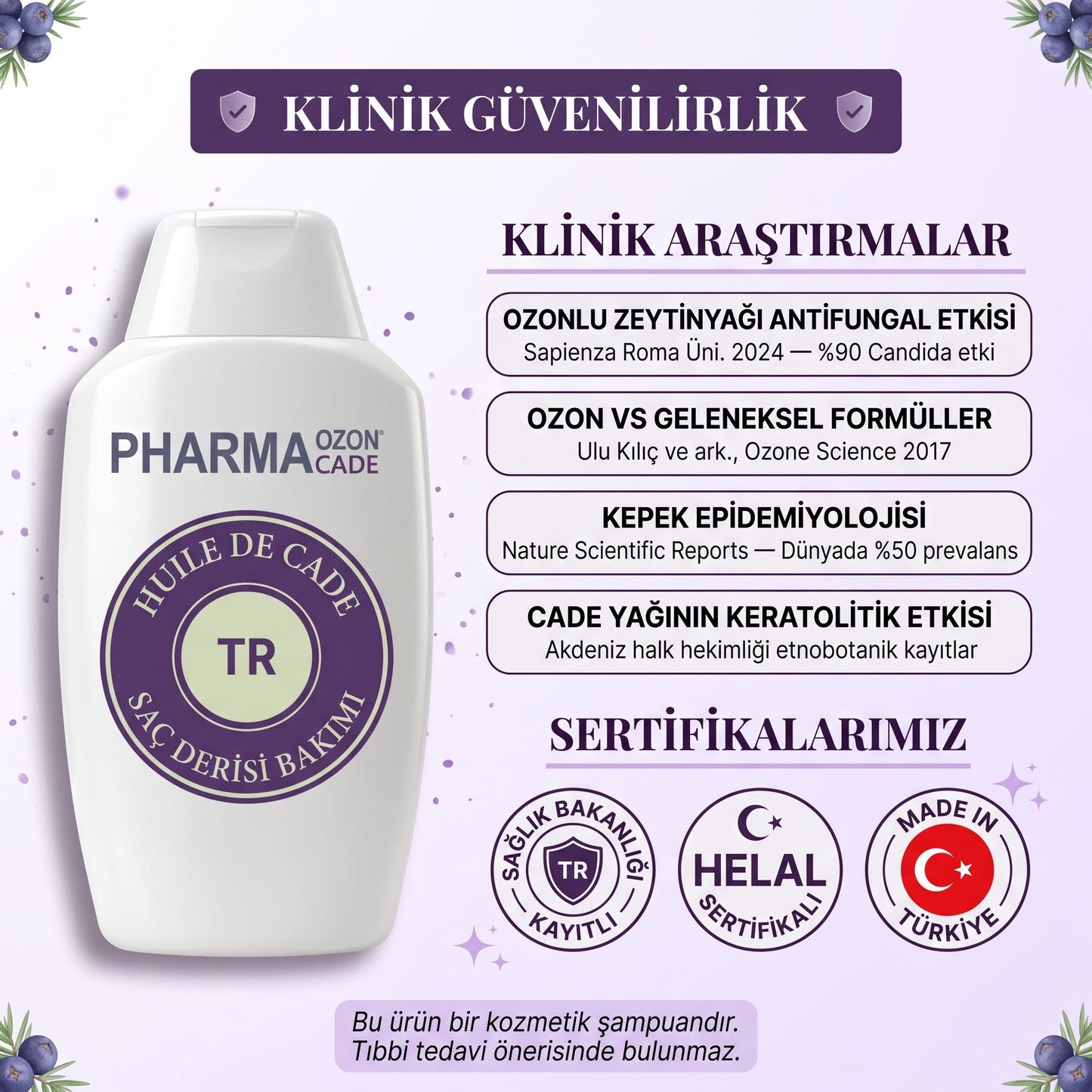 PHARMAOZON CADE PROFESYONEL ŞAMPUAN 300 ML