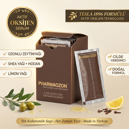 PHARMAOZON CİLT BAKIM SERUMU — ŞASE 2 ML x 50 ADET