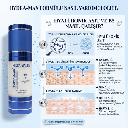 PHARMAOZON HYDRA-MAX B5 KREM 30 ML