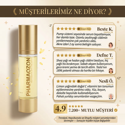 PHARMAOZON PROFESYONEL CİLT BAKIM SERUMU 50 ML