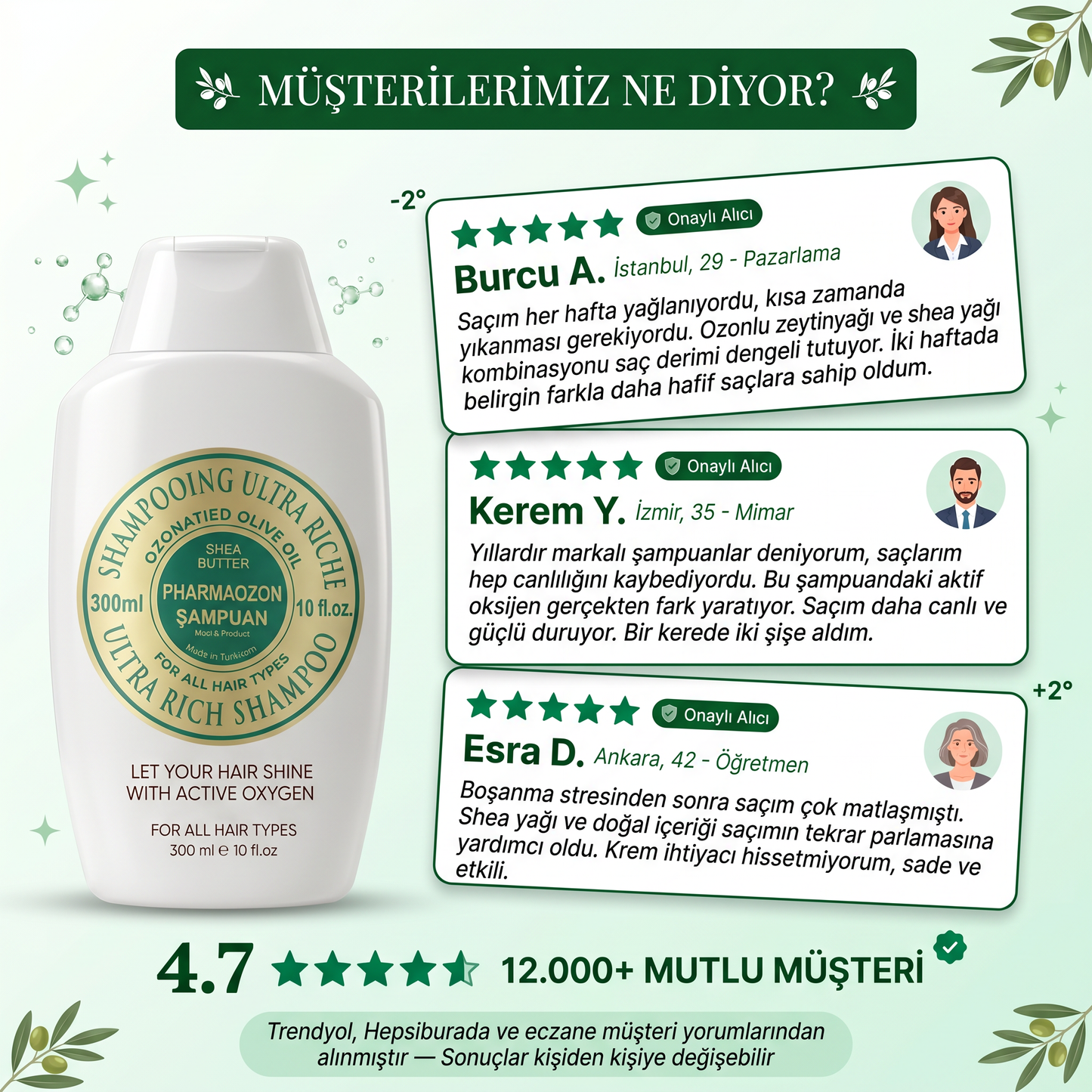 PHARMAOZON PROFESYONEL ŞAMPUAN 300 ML