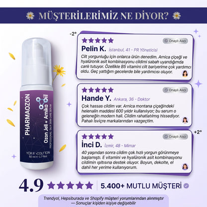 Pharmaozon Arnica Profesyonel Cilt Bakım Serumu