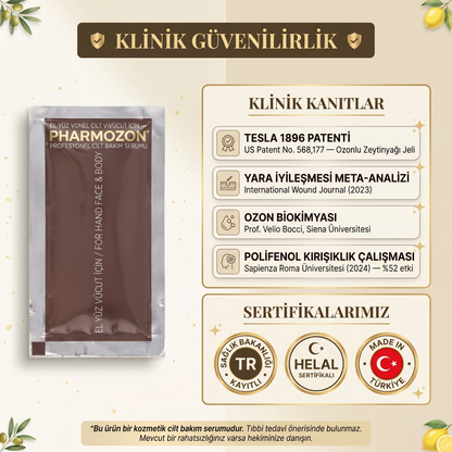 PHARMAOZON CİLT BAKIM SERUMU — ŞASE 2 ML x 50 ADET