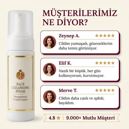 PHARMAOZON NAR CİLT TEMİZLEME KÖPÜĞÜ 150 ML
